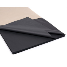 Custom company logo eco black tissue paper for gift packaging garments wrapping